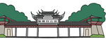 中式建筑景观
