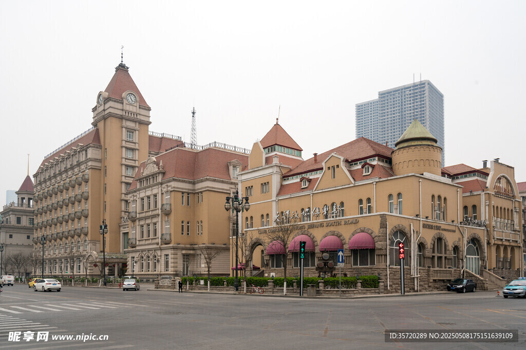 欧式风格城市建筑景观