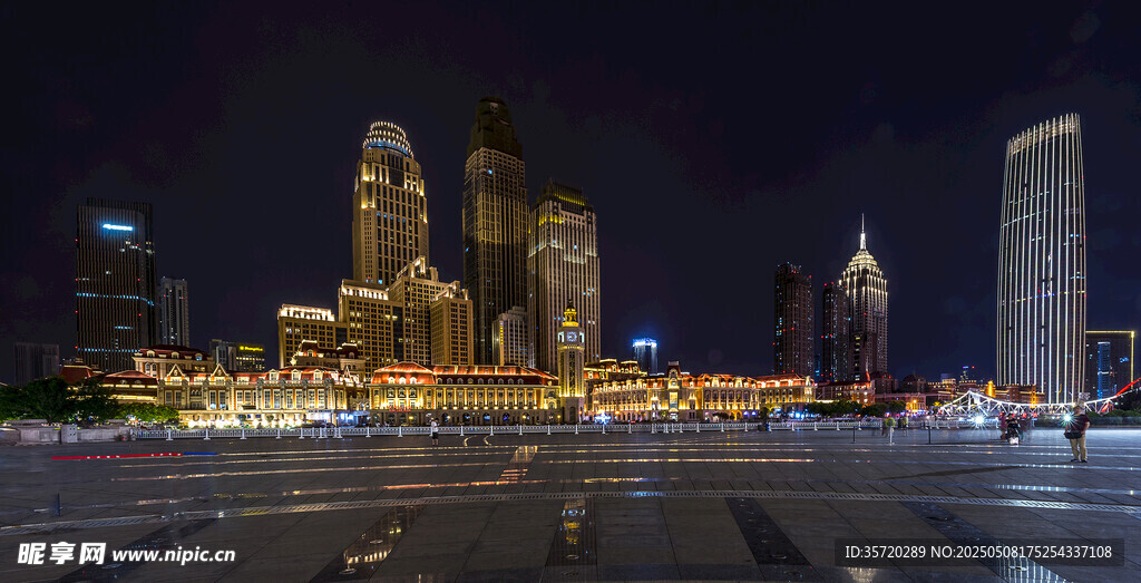 上海外滩璀璨夜景
