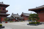 中式古建筑庭院景观