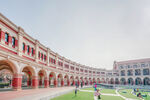 欧式庭院建筑景观图
