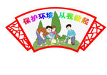 保护环境从我做起广告牌