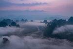 山间云海壮丽美景