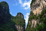 壮丽奇峰景观