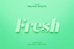 Fresh3D立体字样机