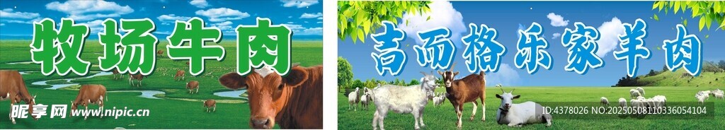 牛羊肉 门头