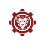 虎与齿轮标志设计