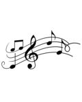 简约音乐符号图案