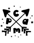 简约箭头字母装饰图案