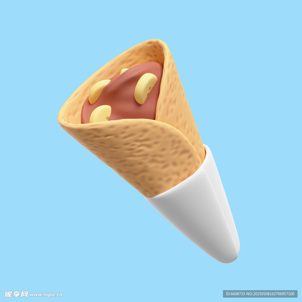 美味蛋筒热狗