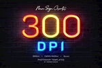 300 DPI高分辨率标志展示