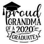 自豪的2020毕业生奶奶