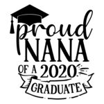 自豪的2020毕业生奶奶