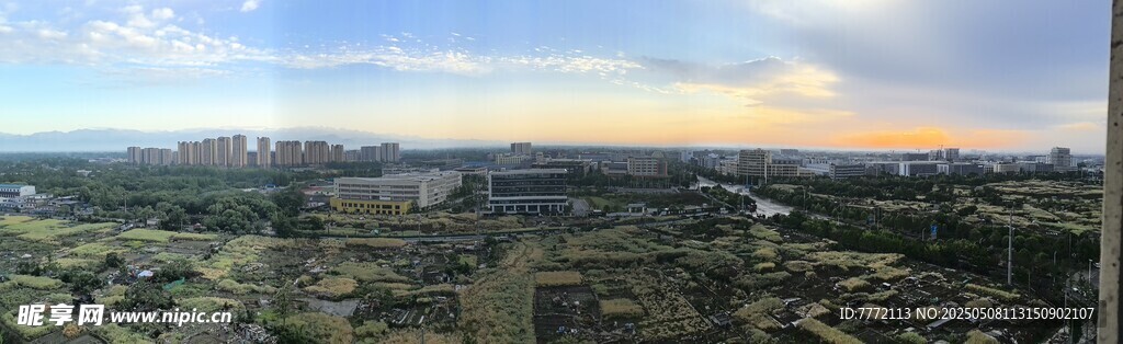城市全景风光