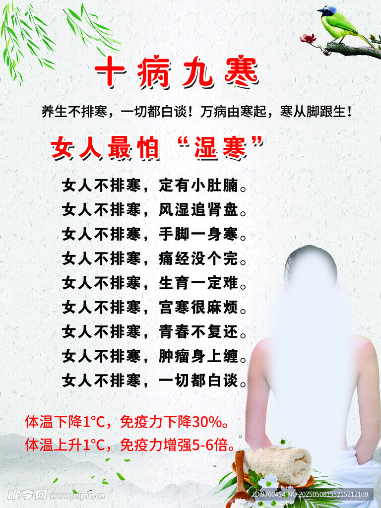 中医养生排湿寒