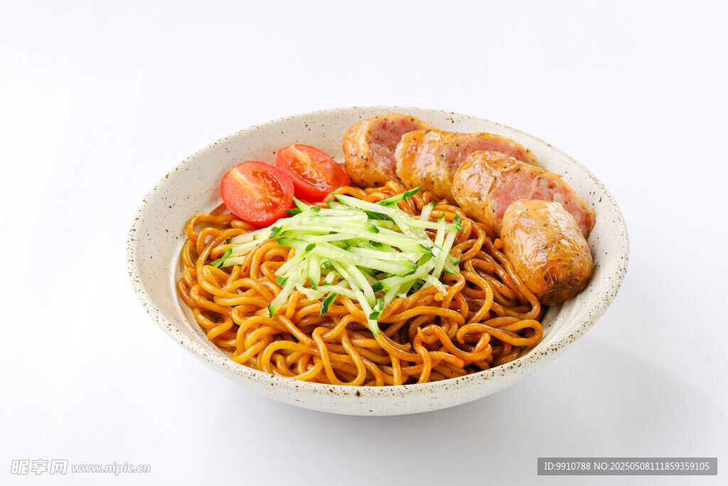 美味肉丸拌面