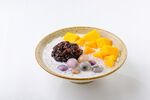 美味水果芋圆甜品碗