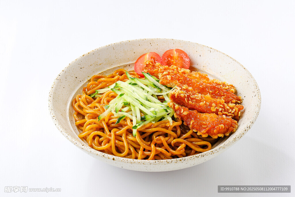 鸡排车仔面