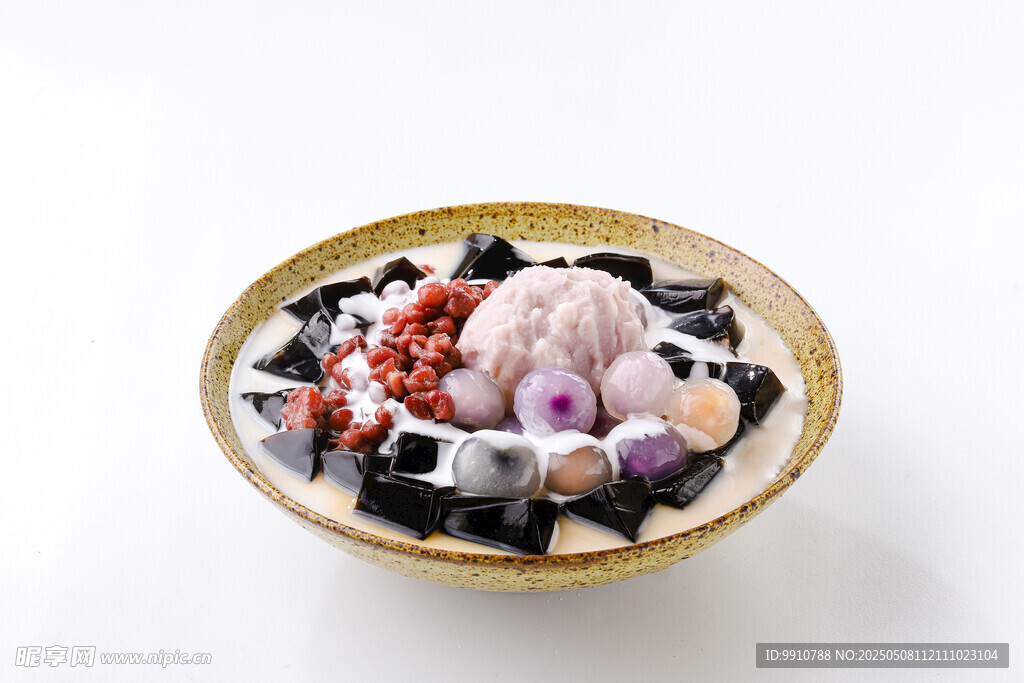 红豆紫薯烧仙草