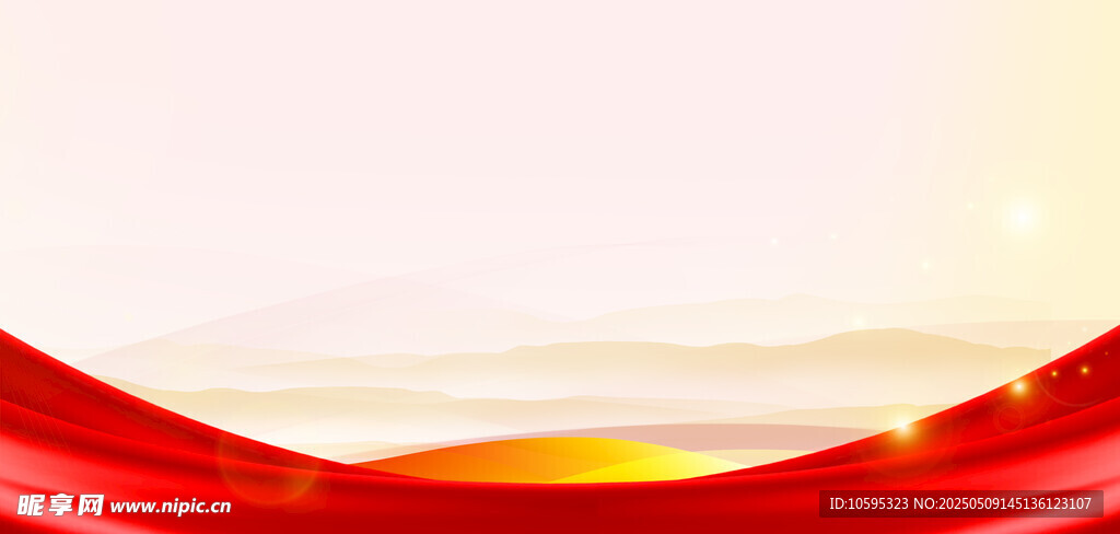 简约红色背景