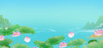 夏日荷塘美景