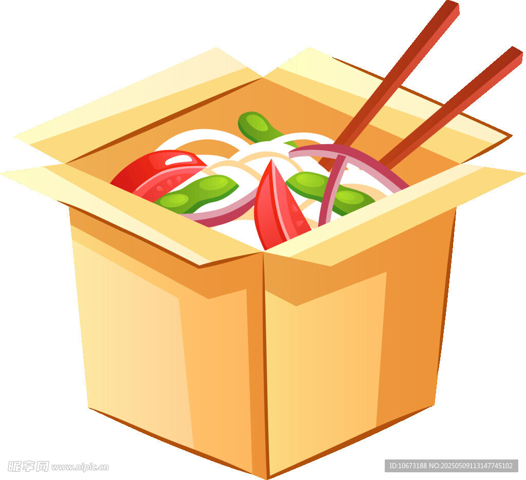 盒装美味中式菜肴