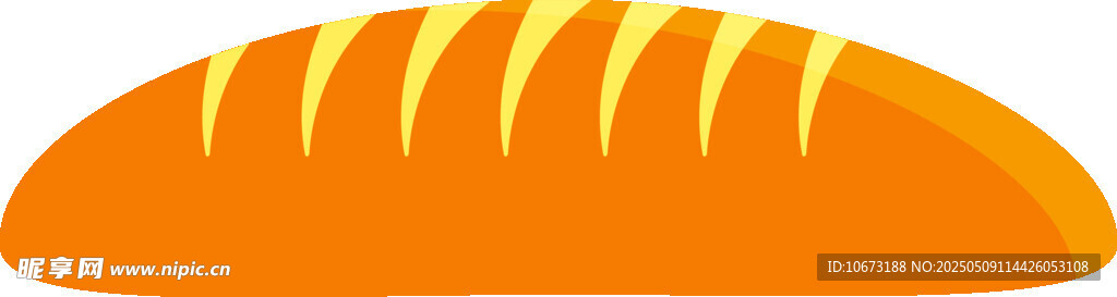 美味长条面包