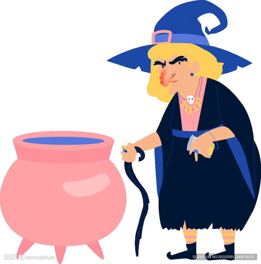 女巫与魔法大锅
