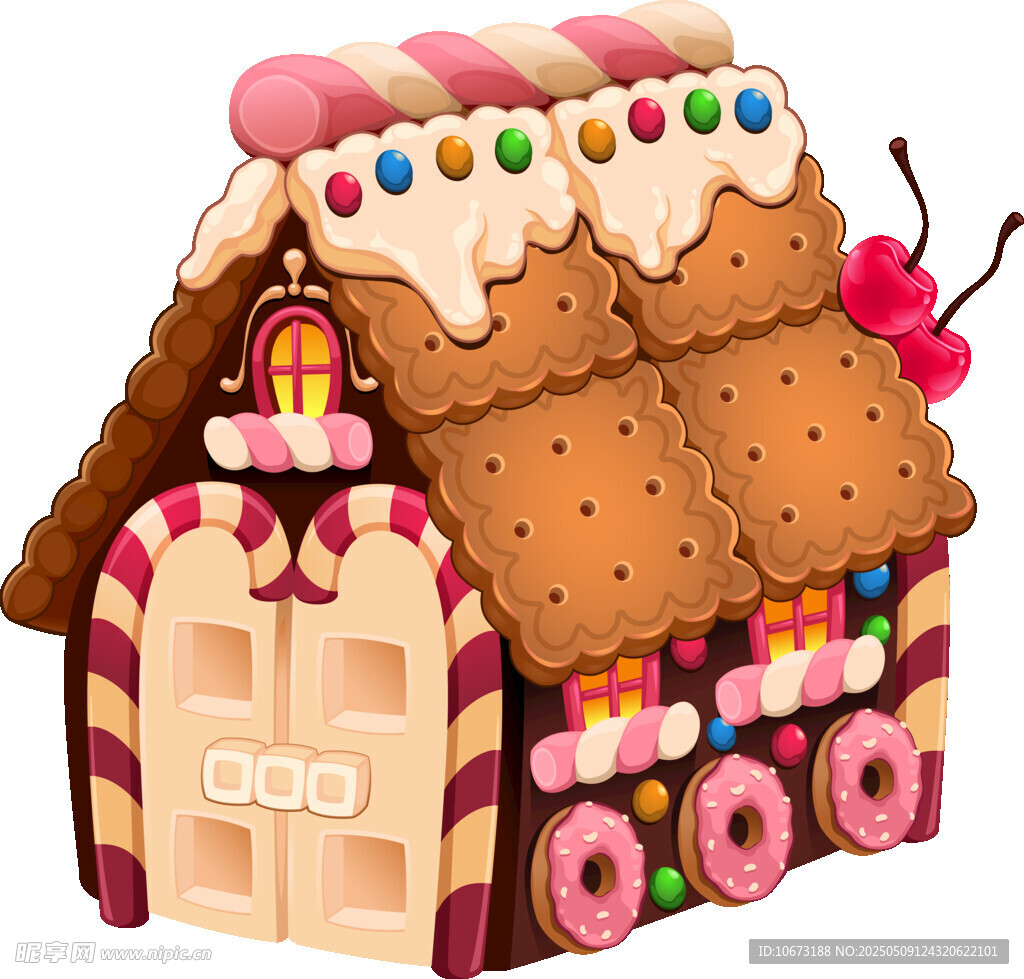 可爱姜饼小屋