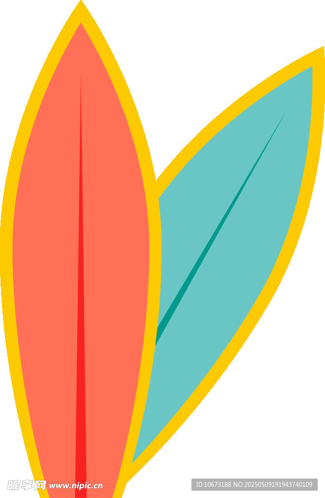 多彩冲浪板
