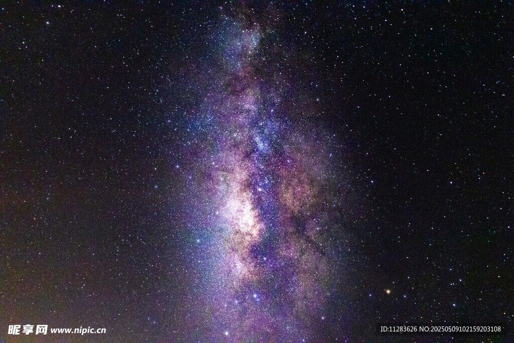 璀璨星河夜空美景