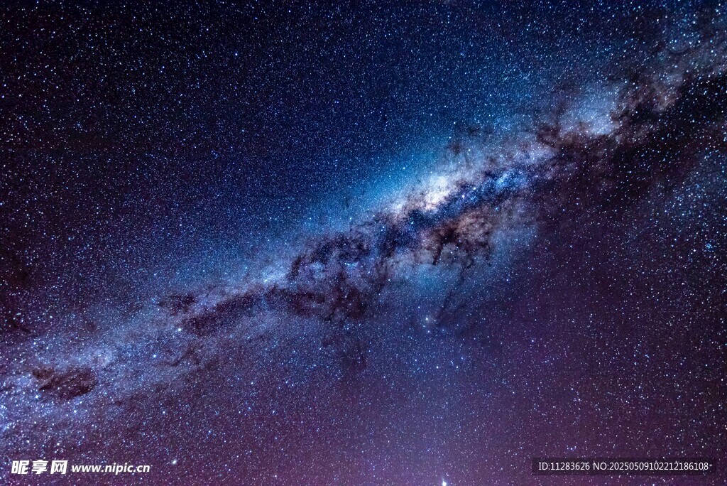 璀璨星河夜空美景