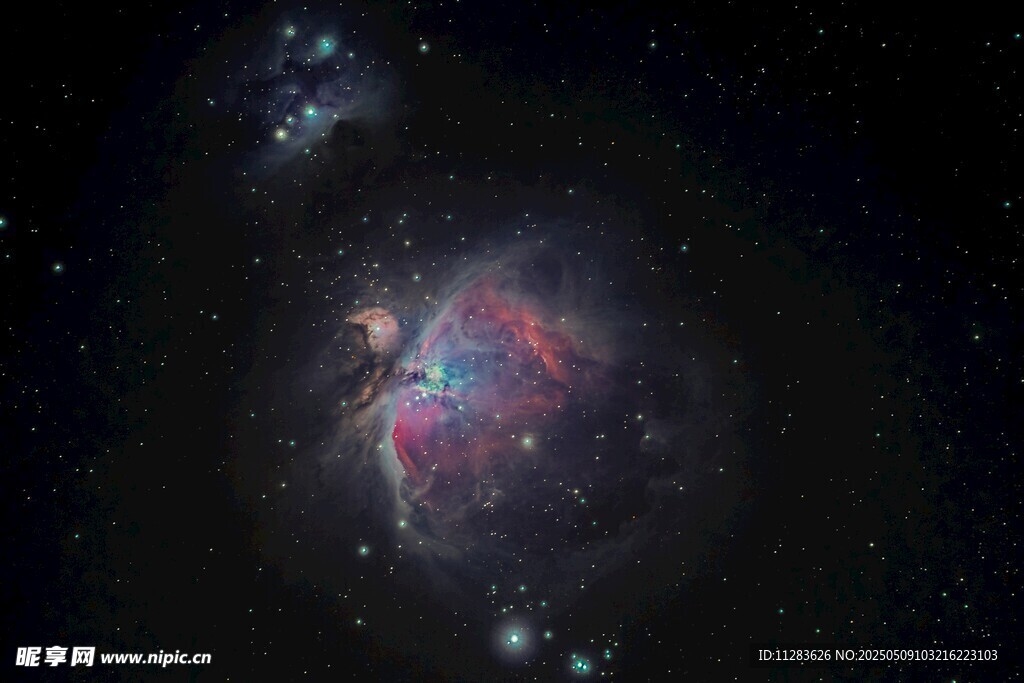 绚丽星云宇宙奇观