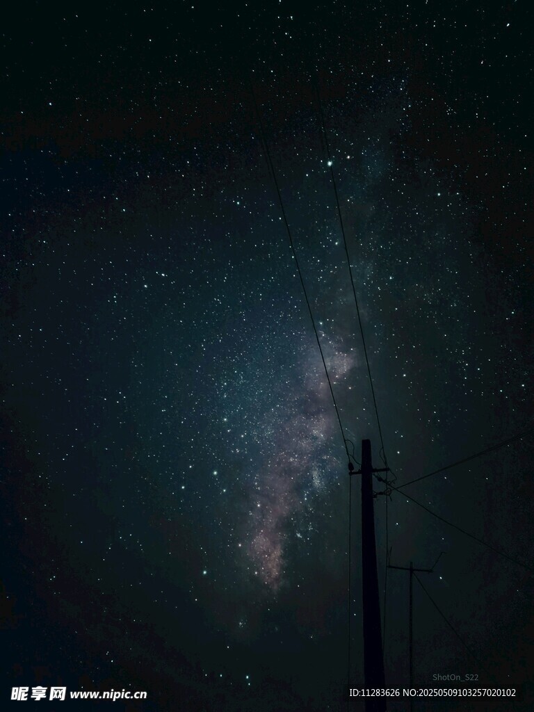 夜空下的璀璨星河