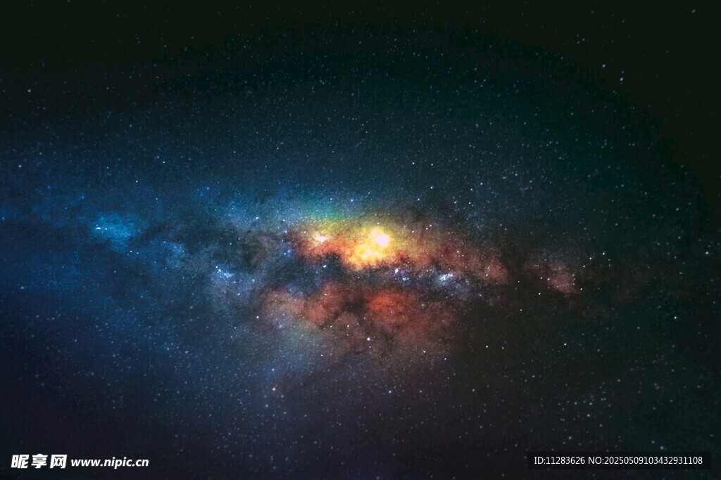 绚丽星云宇宙奇观