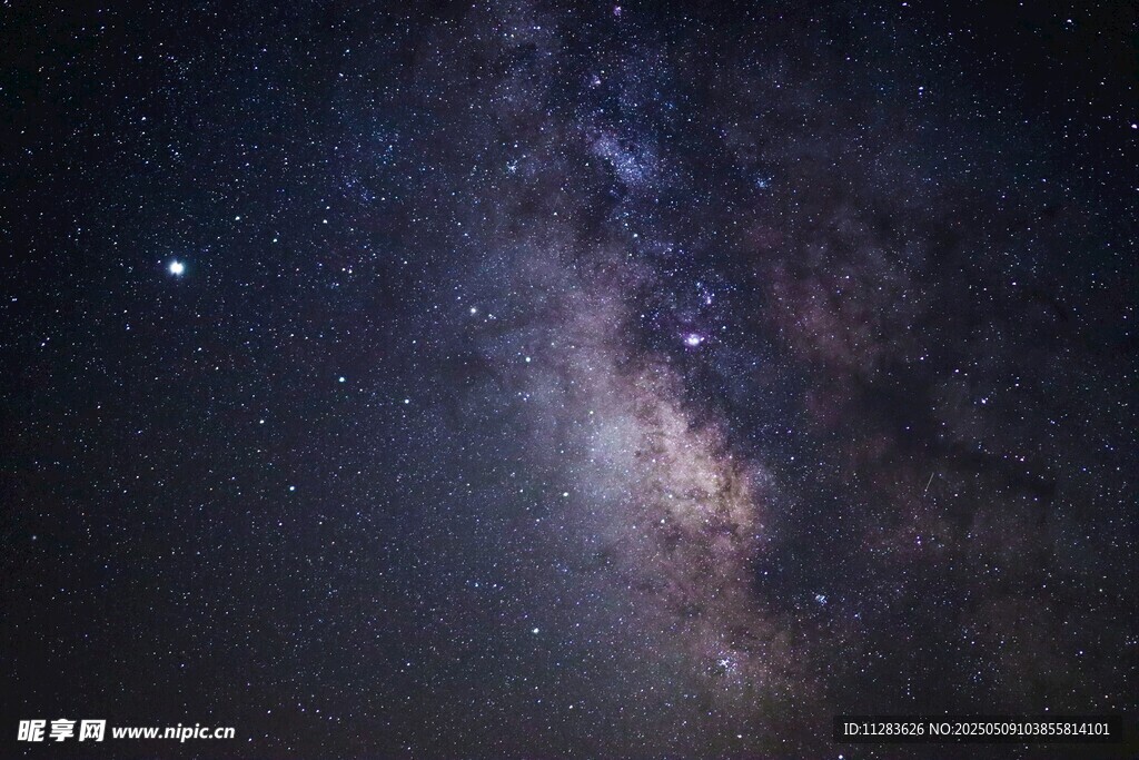 璀璨星空下的壮丽银河