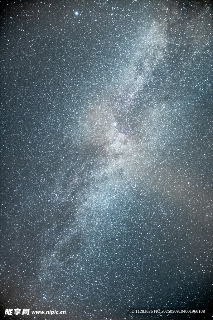 璀璨星空下的神秘银河系