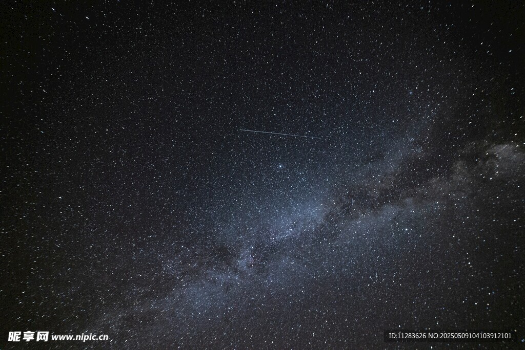 璀璨星空下的壮丽银河