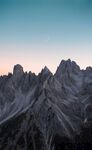 壮丽山景 日出时分的山脉