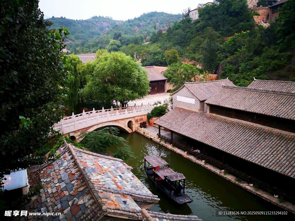 江南水乡古村风景如画