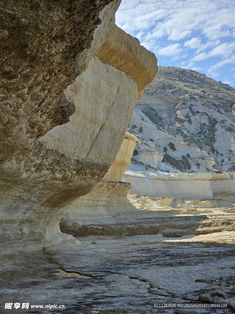 壮观岩石地貌景观