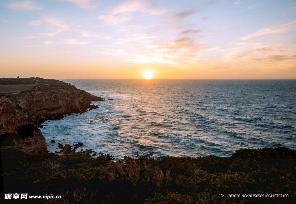 海边日落美景