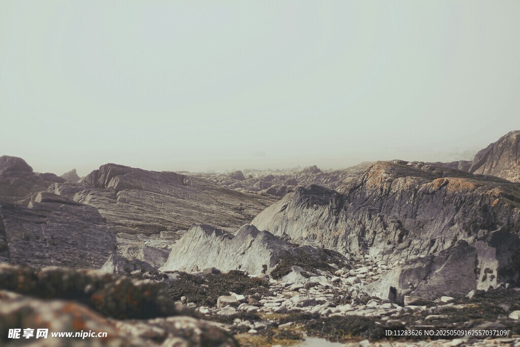 荒凉山地景观