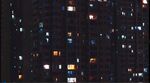 城市夜景中的万家灯火