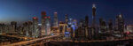 璀璨都市夜景俯瞰图
