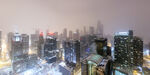 都市璀璨夜景俯瞰图