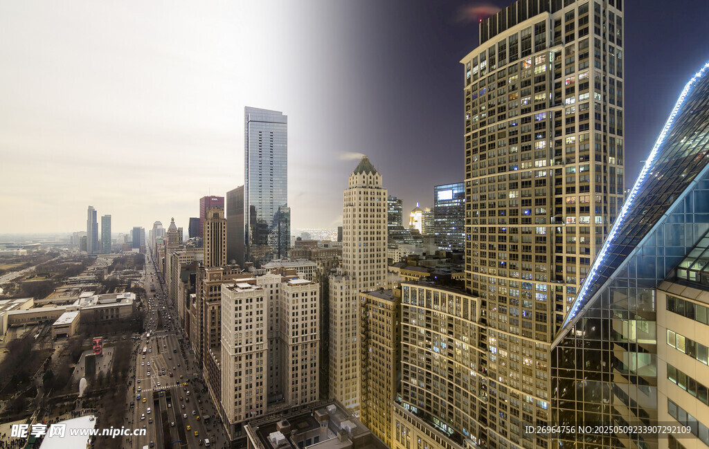 都市高楼景观