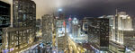 都市璀璨夜景俯瞰图
