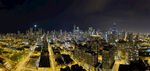 璀璨都市夜景俯瞰图
