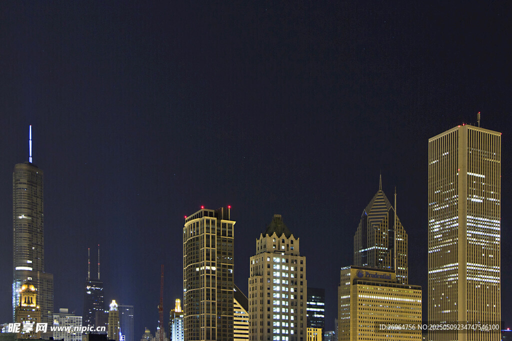 繁华都市夜景